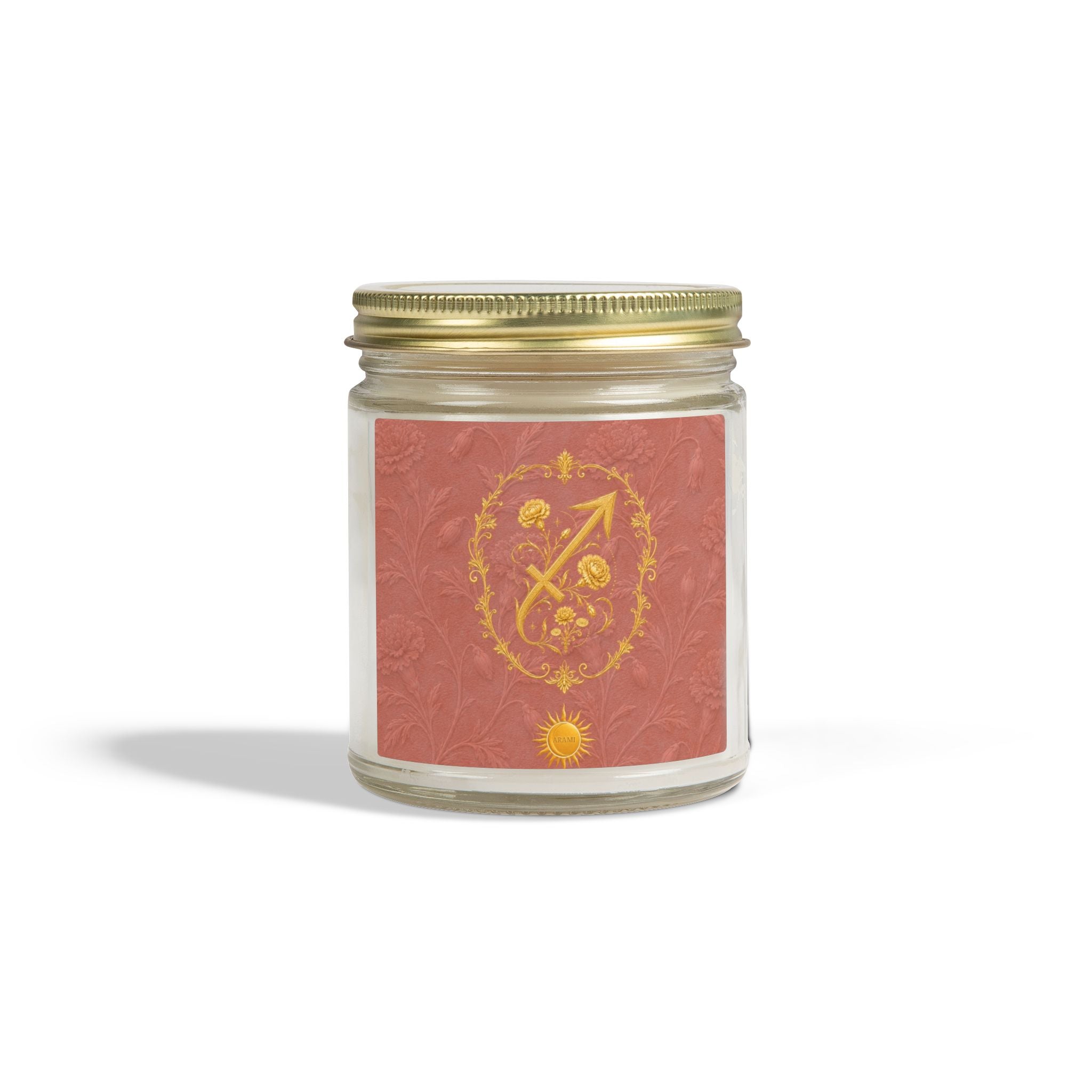 Sagittarius Emblem Candle | Coconut Wax Zodiac Candle