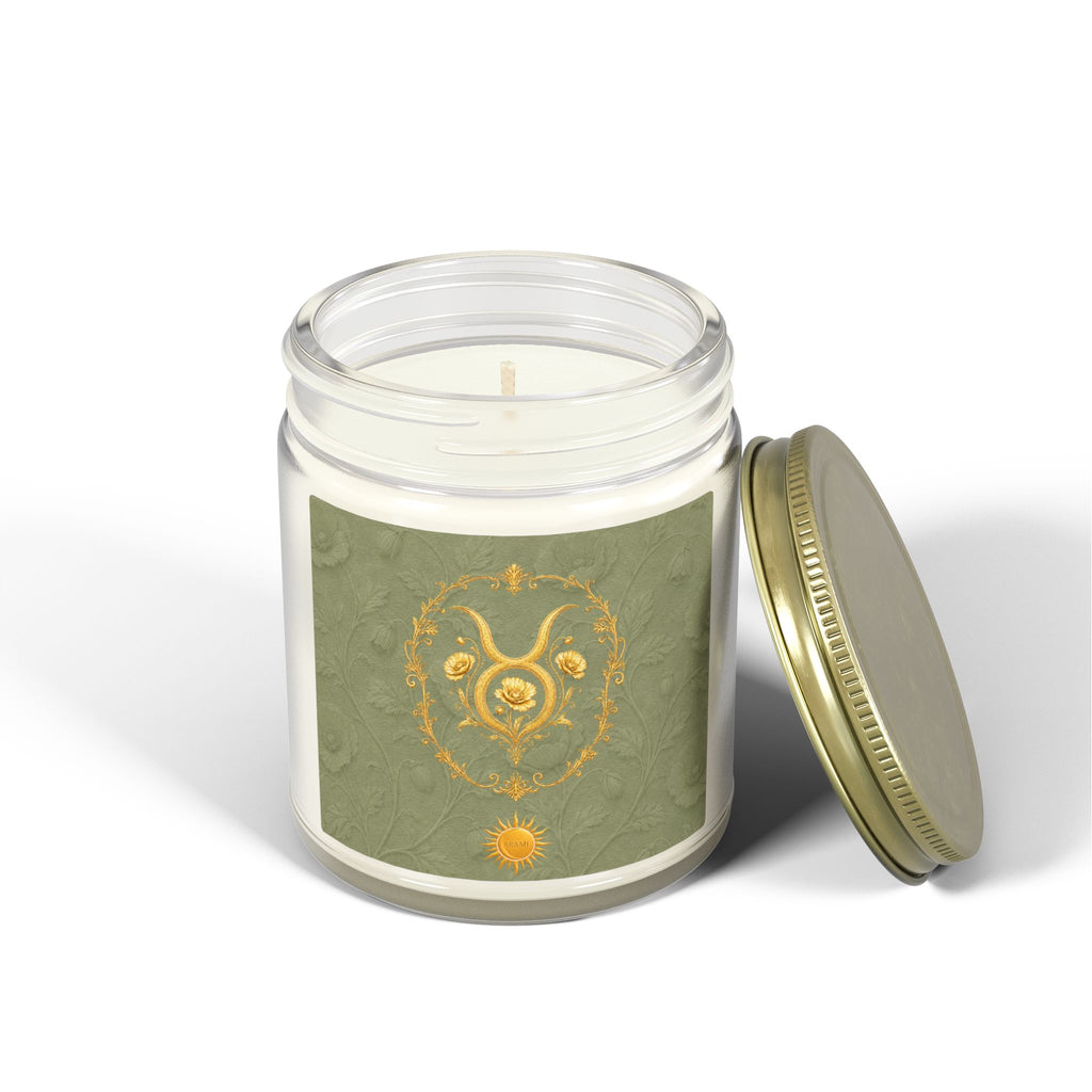Taurus Emblem Candle | Coconut Wax Zodiac Candle
