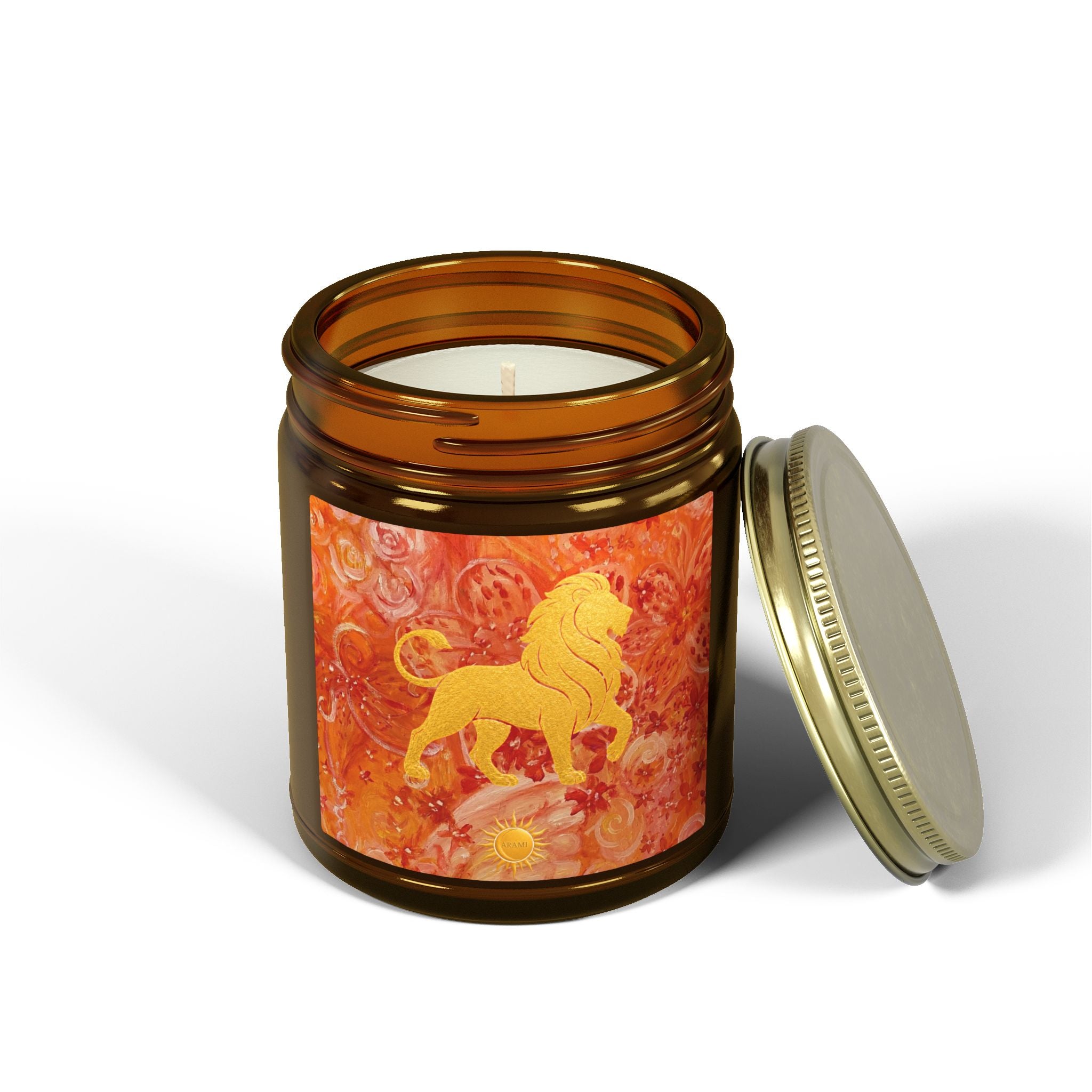 Leo Muse Candle | Coconut Wax Zodiac Candle