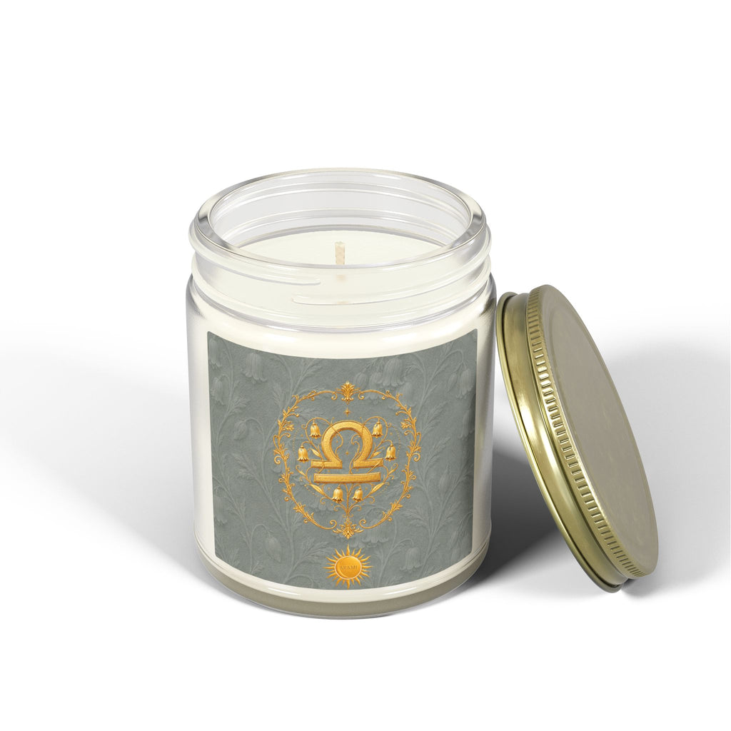 Libra Emblem Candle | Coconut Wax Zodiac Candle