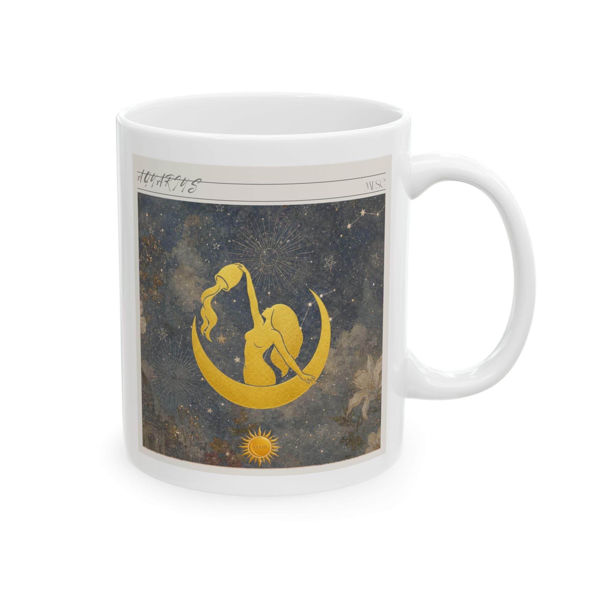 Aquarius Zodiac Mug | Muse Collection