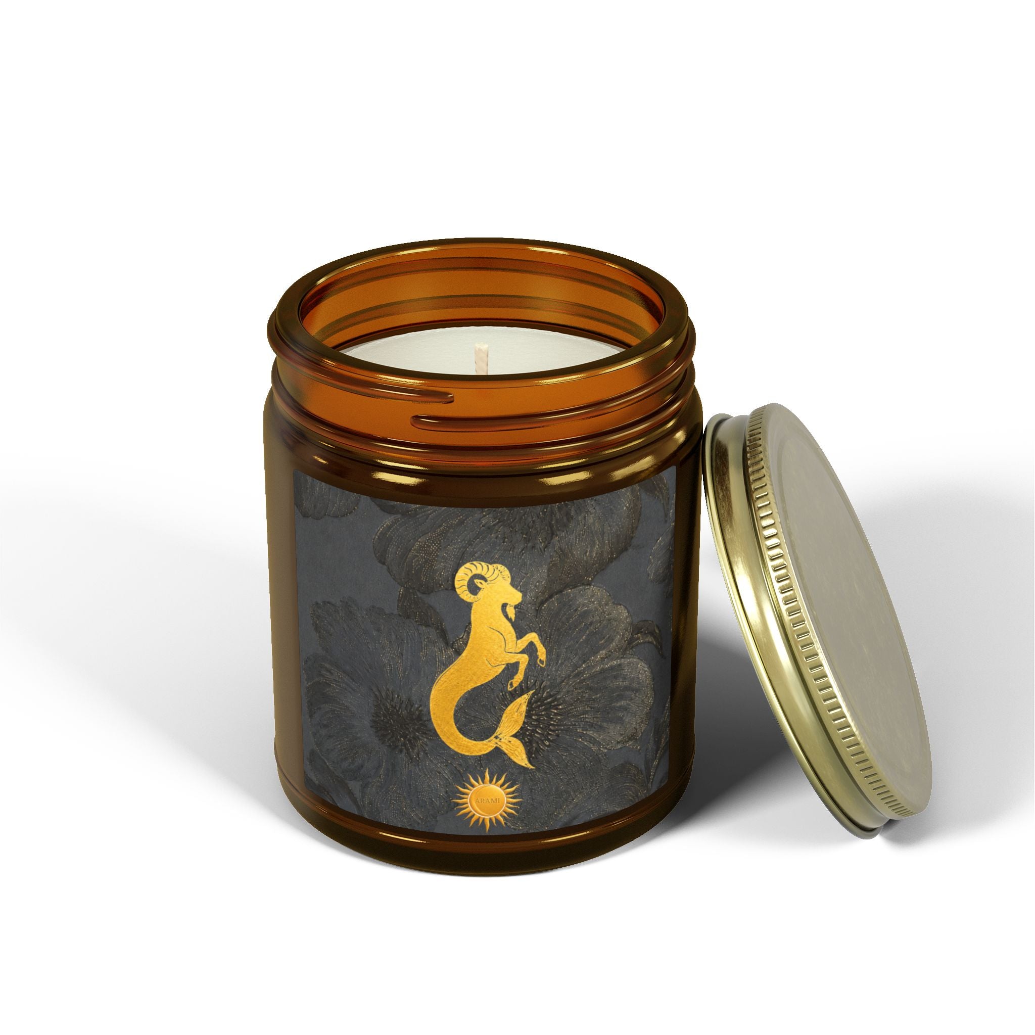 Capricorn Muse Candle | Coconut Wax Zodiac Candle