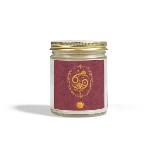 Cancer Emblem Candle | Coconut Wax Zodiac Candle