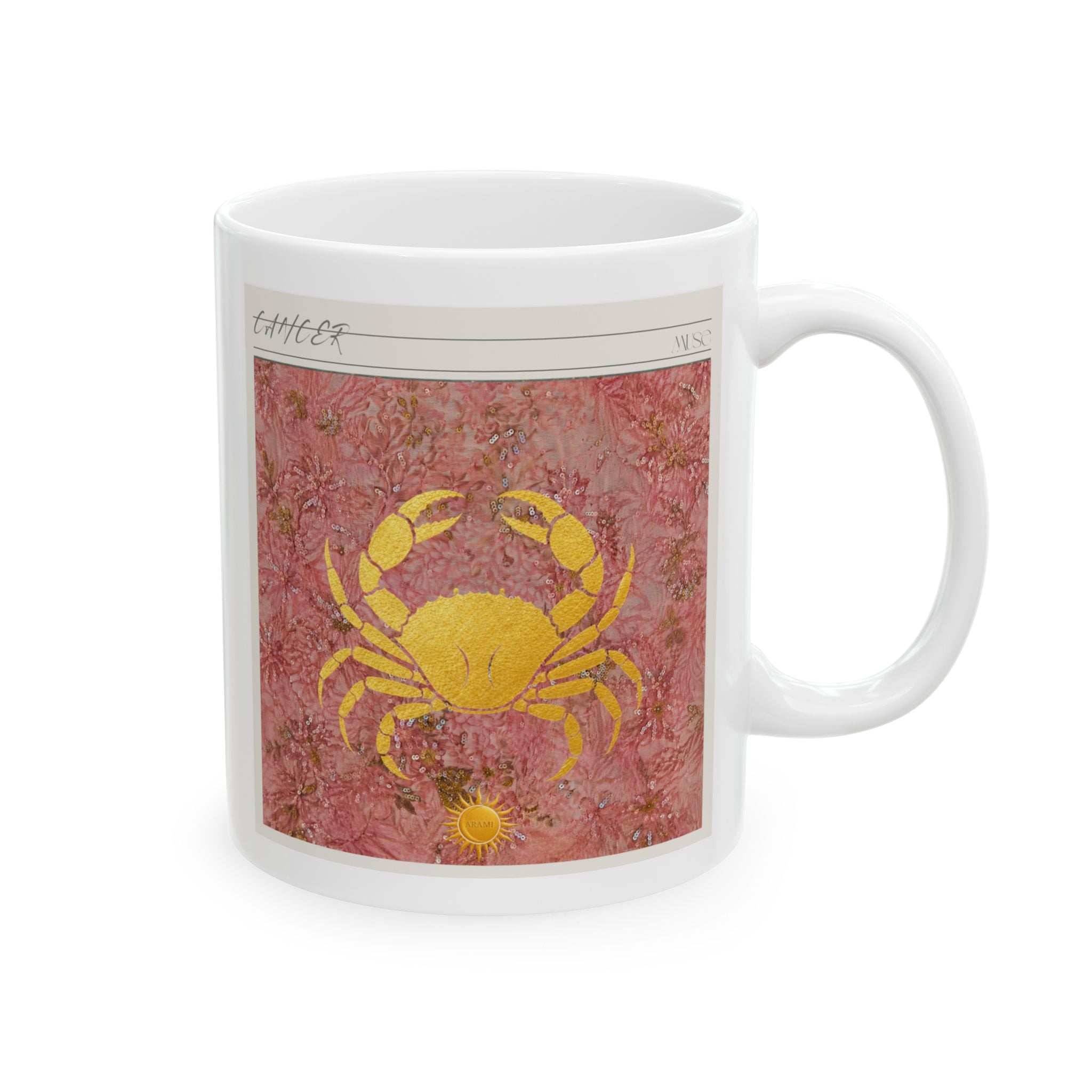 Cancer Zodiac Mug | Muse Collection